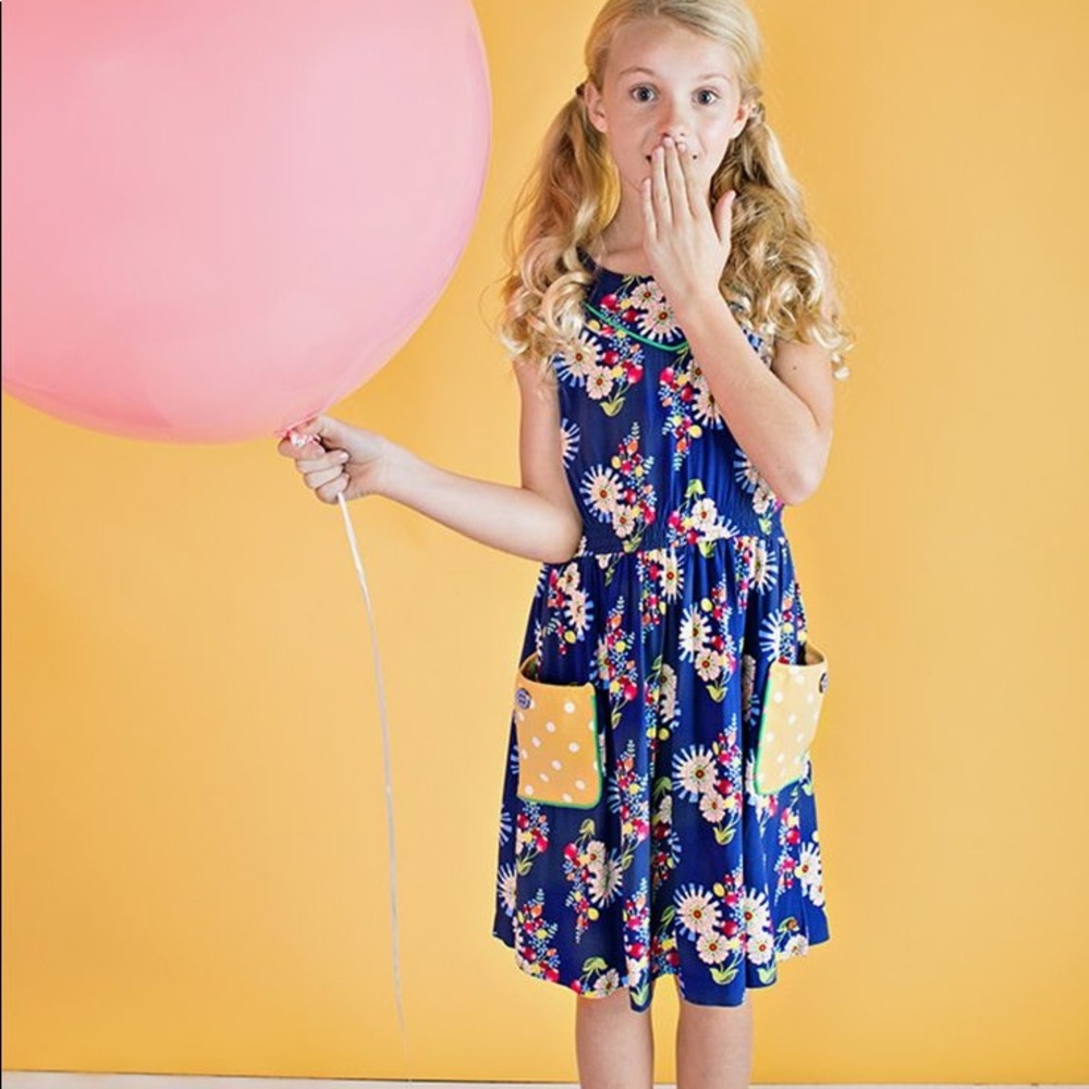 Matilda Jane Almond Sables strawberry dress